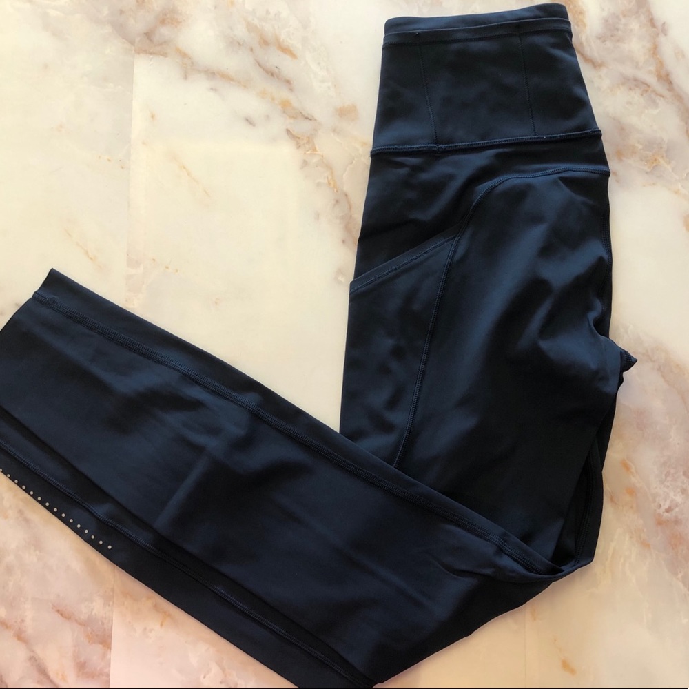 Lululemon All the right places leggings 4 Navy